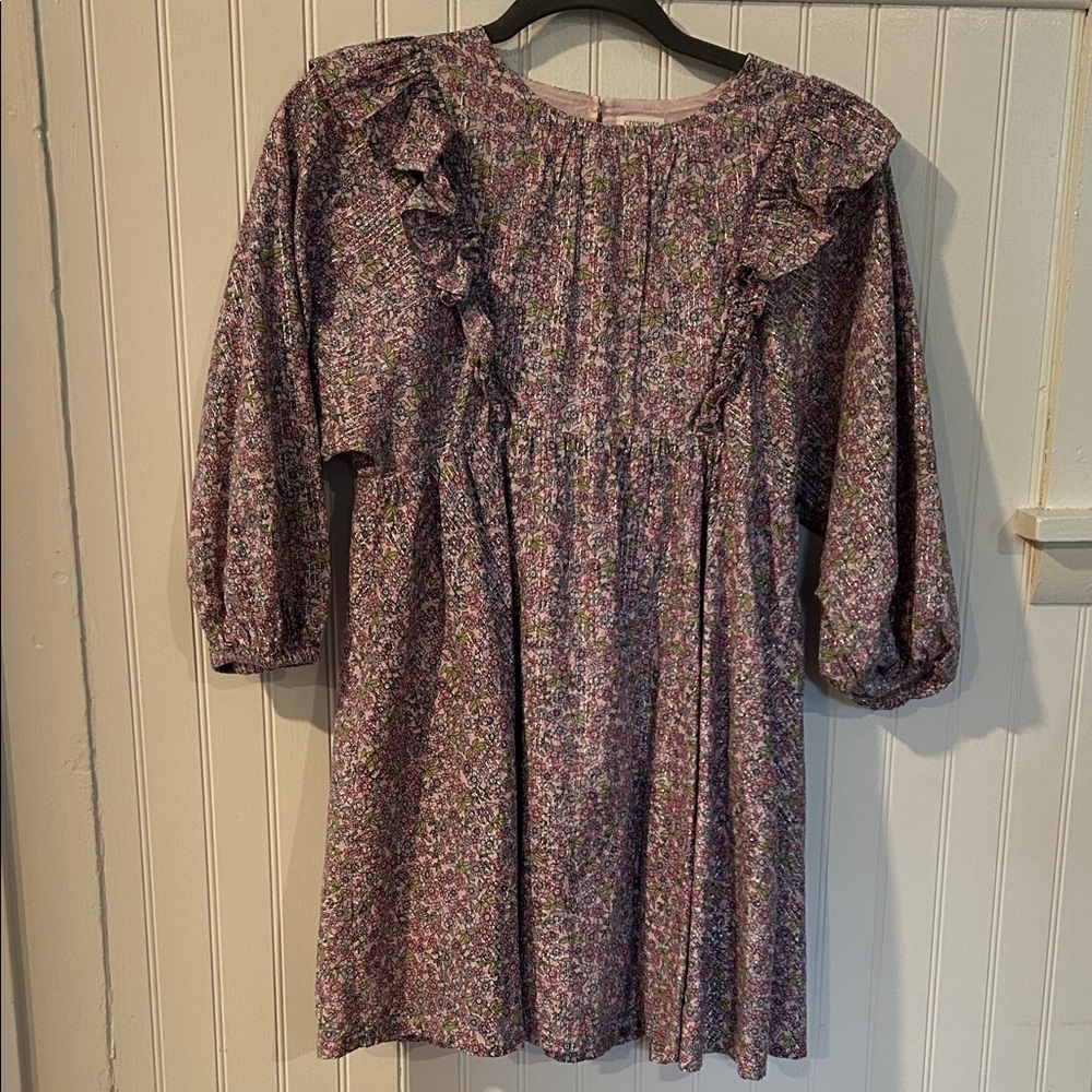 Crewcuts Kids Dress - Purple and Pink Floral
